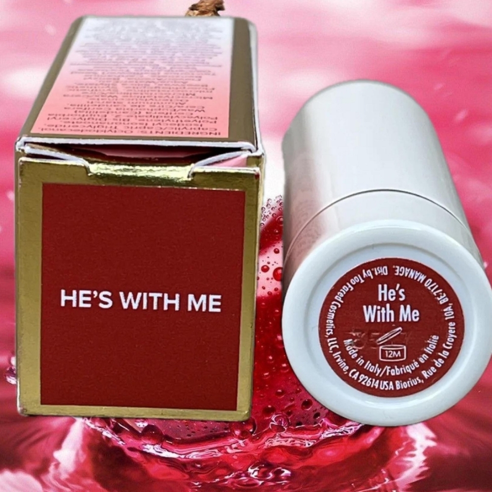 ❇️🧚‍♀️HE'S WITH ME Too Faced DISCONTINUED Peach Kiss Lipstick NWT